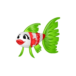 Festive Cute Betta